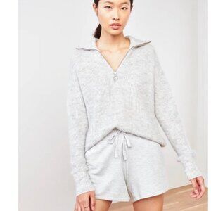 Quince Baby Alpaca-Wool Quarter Zip